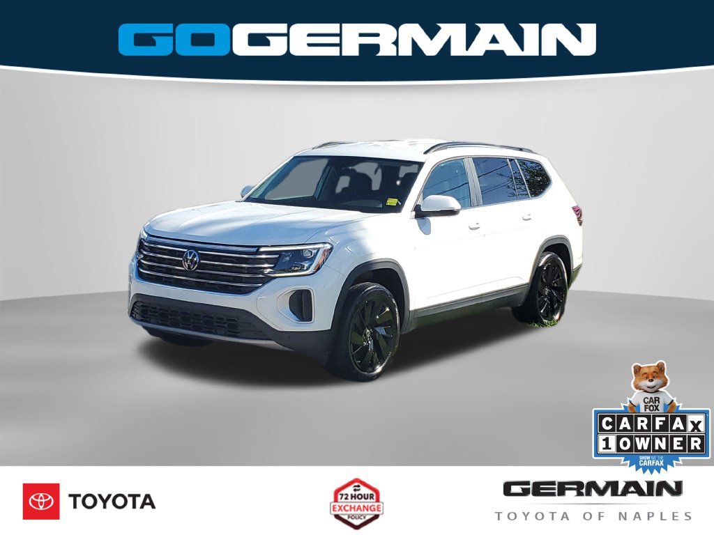 Used 2024 Volkswagen Atlas SE w/ Black Wheel Package FWD image 1