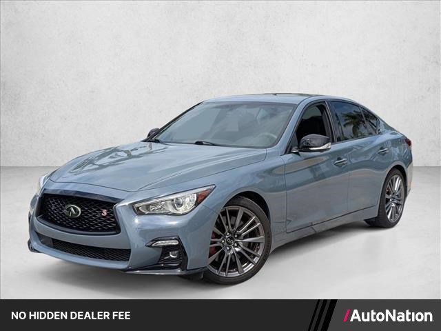 Used 2021 INFINITI Q50 Red Sport 400 RWD image 1
