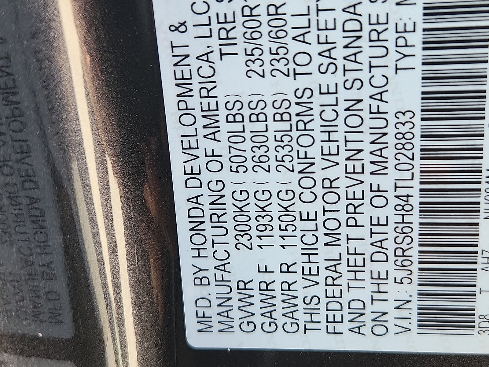New 2026 Honda CR-V Sport-L image 18