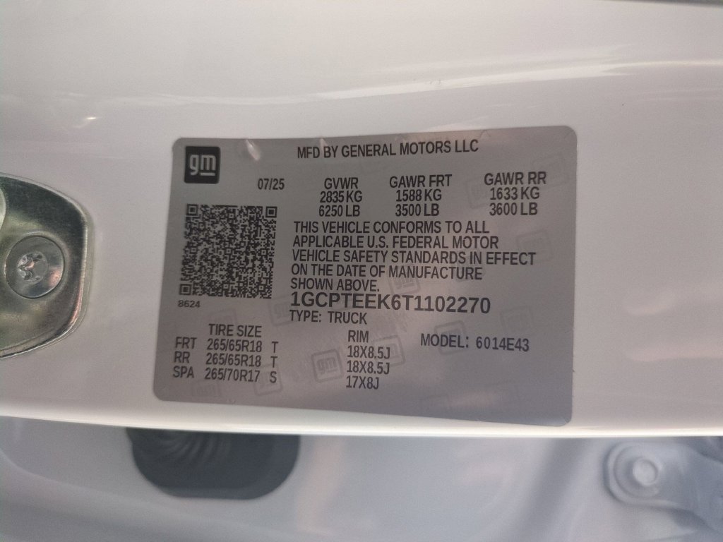 Certified 2026 Chevrolet Colorado Trail Boss AWD/4WD image 39
