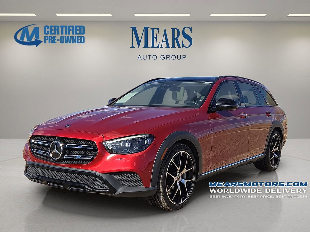 Used 2021 Mercedes-Benz E 450 4MATIC All-Terrain Wagon w/ Premium Package
