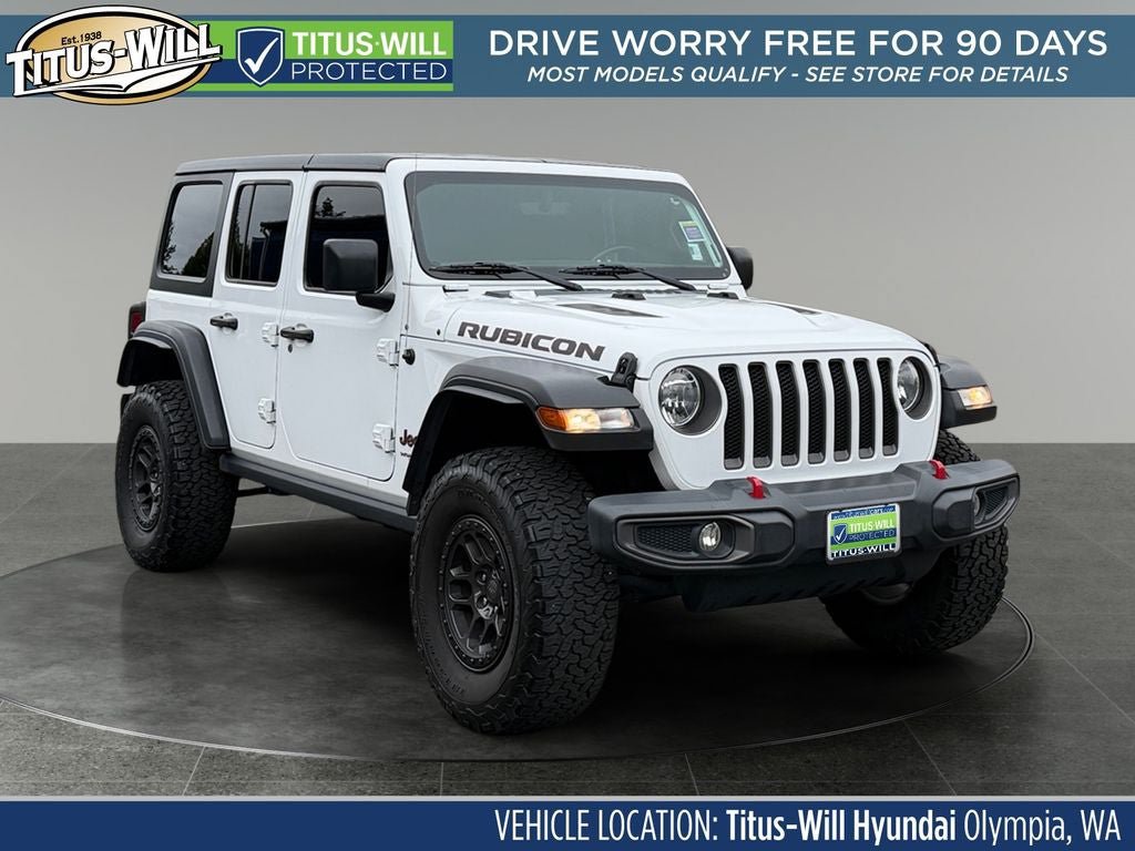 Used 2021 Jeep Wrangler Unlimited Rubicon w/ Xtreme Recon 35" Tire Package