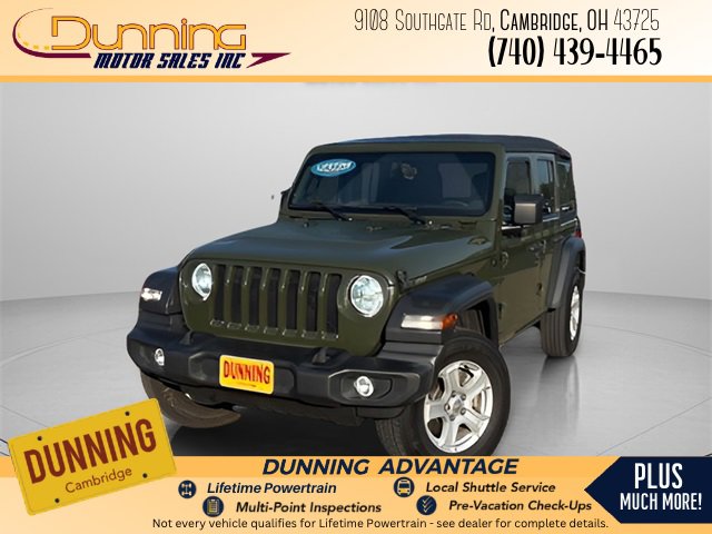 Used 2022 Jeep Wrangler Unlimited Sport w/ Technology Group