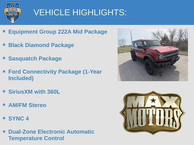 New 2026 Ford Bronco Big Bend w/ Black Diamond Package AWD/4WD image 6