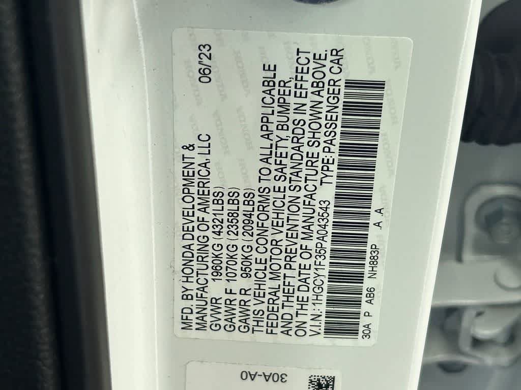 Used 2023 Honda Accord EX image 22