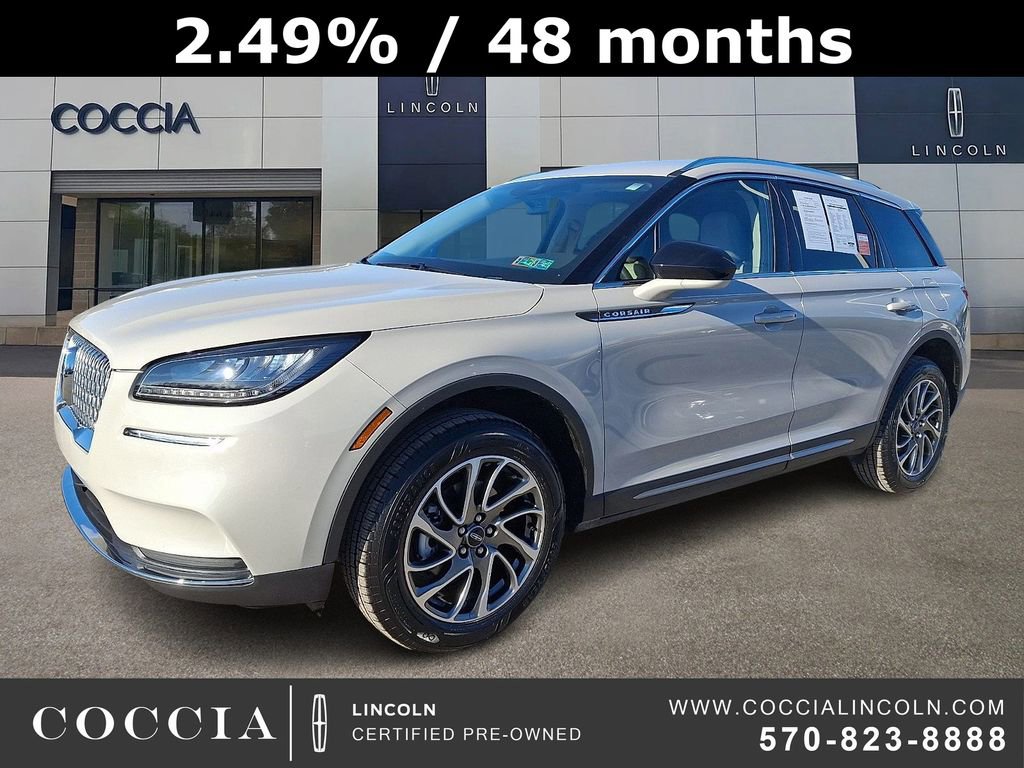 Certified 2022 Lincoln Corsair AWD w/ Equipment Group 101A