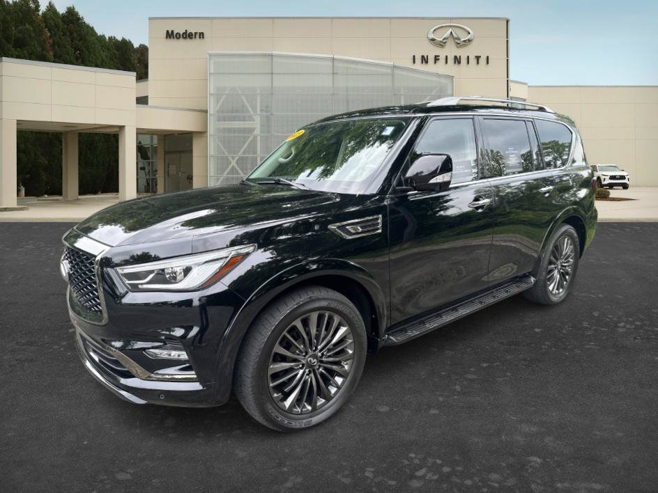 Certified 2023 INFINITI QX80 Premium Select w/ Cargo Package AWD/4WD video 1