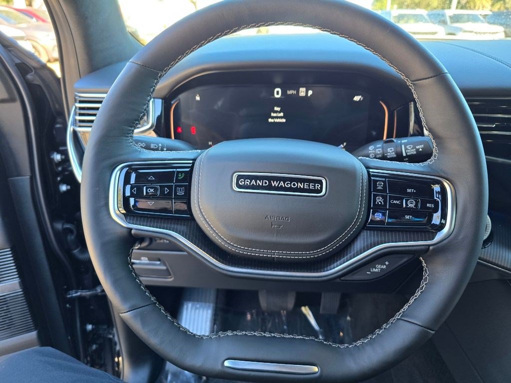 New 2025 Jeep Grand Wagoneer Series II Obsidian w/ Quick Order Packagew 28T AWD/4WD image 20