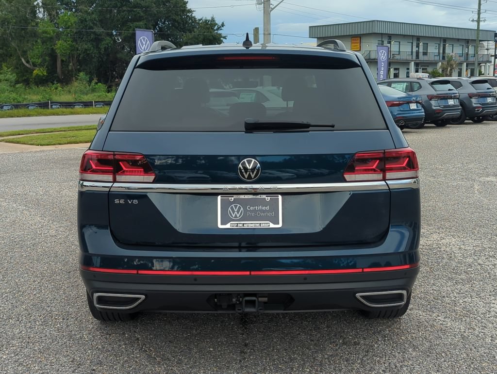 Certified 2023 Volkswagen Atlas SE w/ Panoramic Sunroof Package FWD image 6