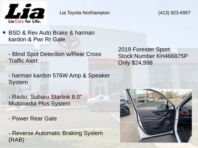 Used 2019 Subaru Forester Sport image 7