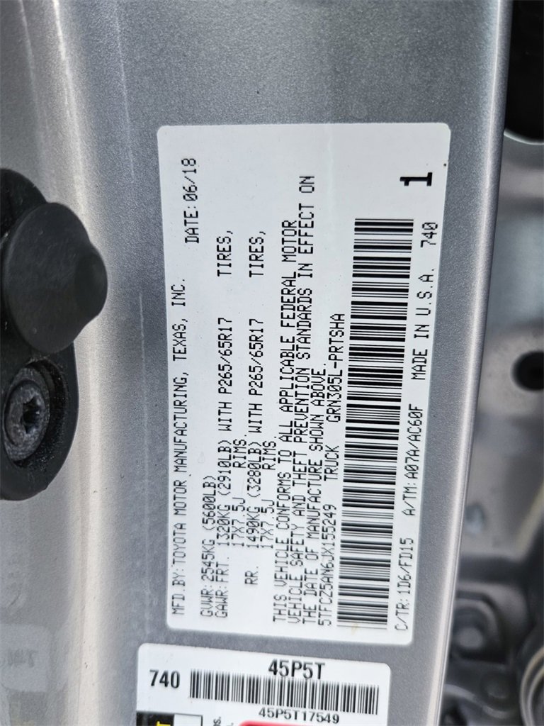 Used 2018 Toyota Tacoma TRD Sport image 43