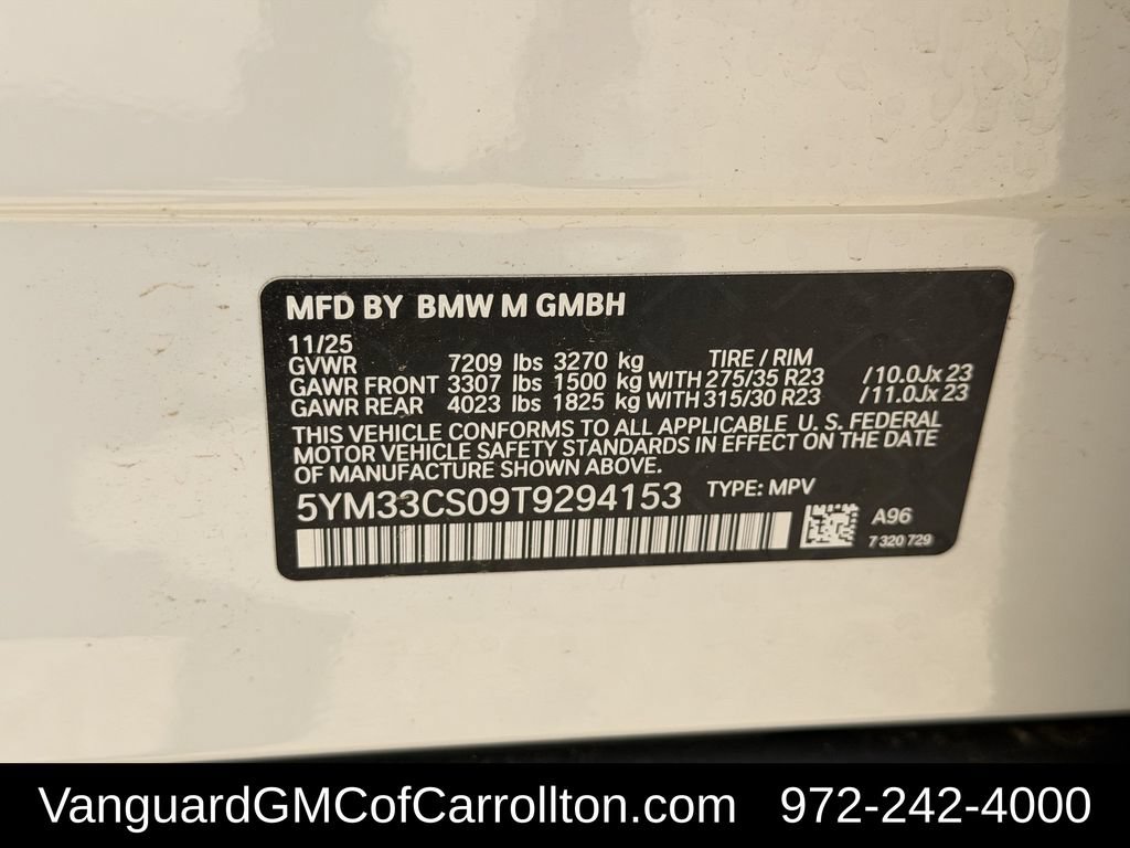 Used 2026 BMW XM Label Red w/ M Driver's Package AWD/4WD image 35