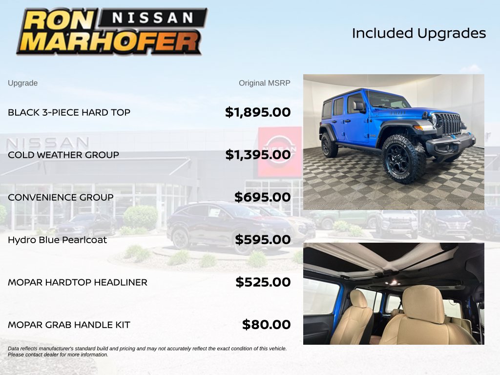 Used 2023 Jeep Wrangler Unlimited w/ Cold Weather Group AWD/4WD image 6