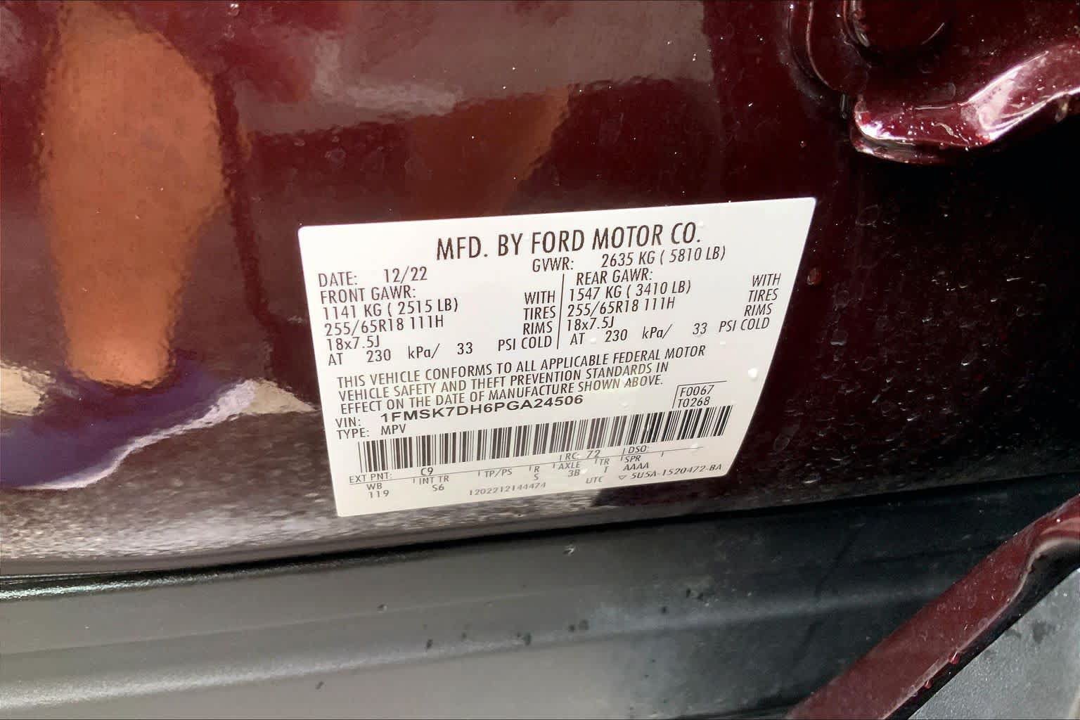 Certified 2023 Ford Explorer XLT w/ Equipment Group 202A RWD image 31