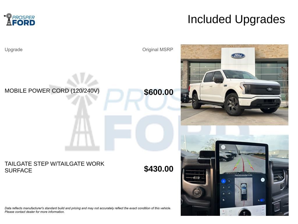 New 2025 Ford F150 Lightning Flash image 40