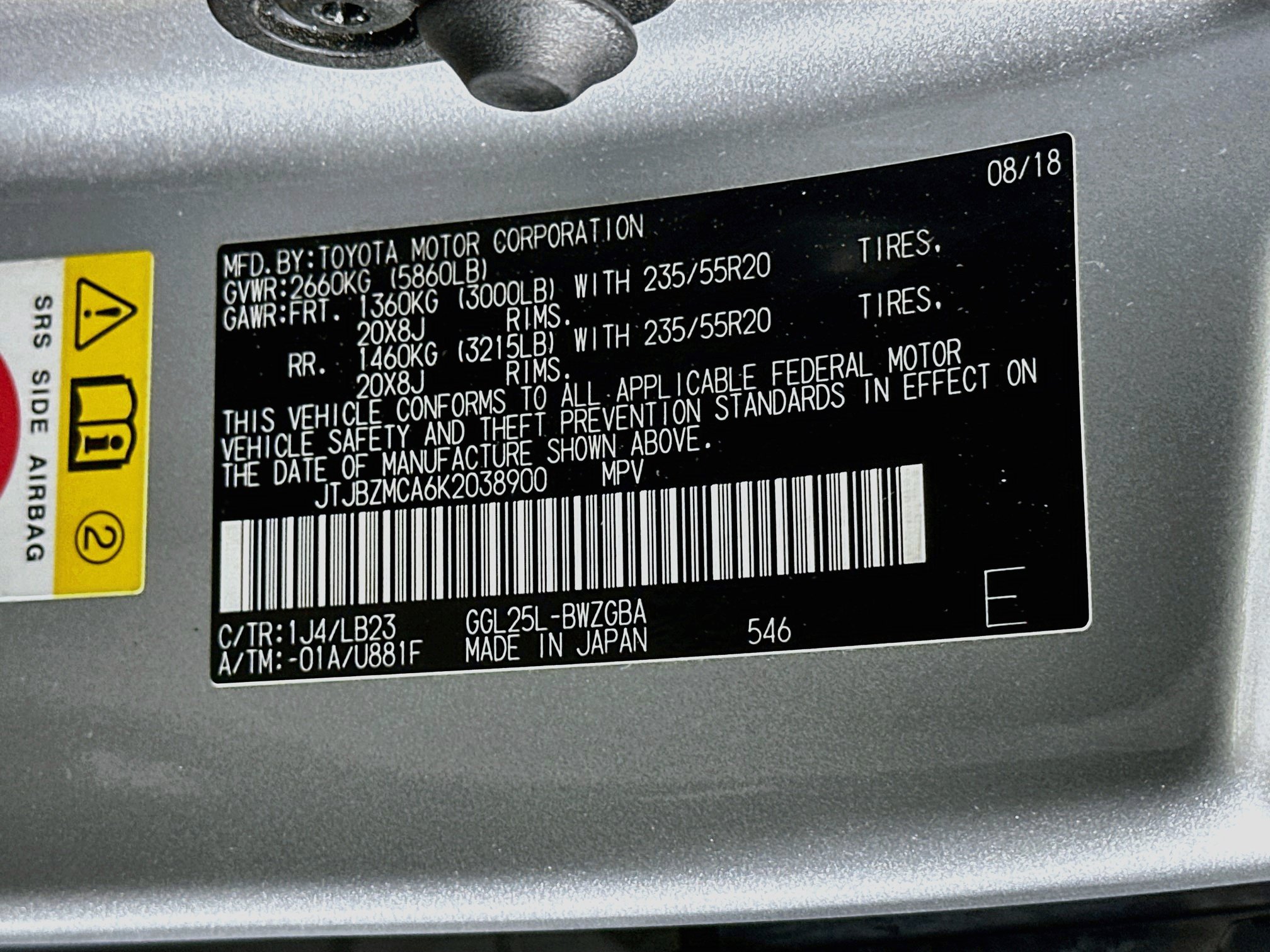 Used 2019 Lexus RX 350 AWD w/ Navigation Package image 12