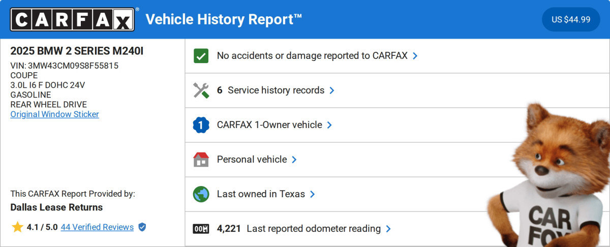 Used 2025 BMW M240i Coupe w/ Premium Package image 6