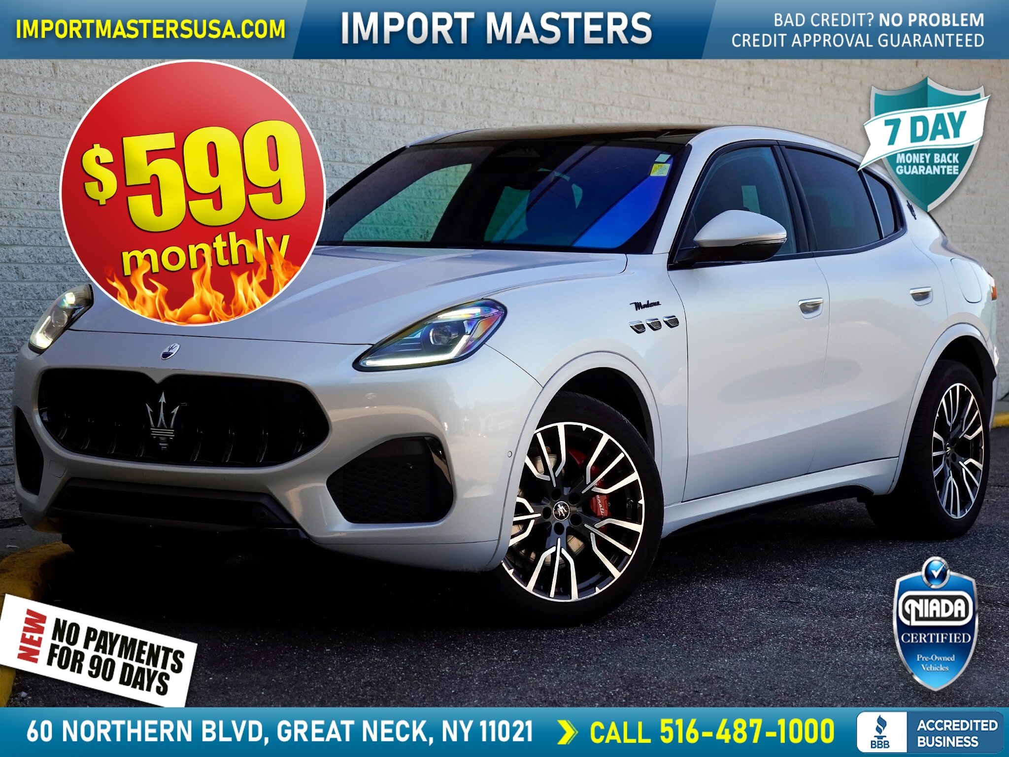 Used 2023 Maserati Grecale Modena AWD/4WD image 1