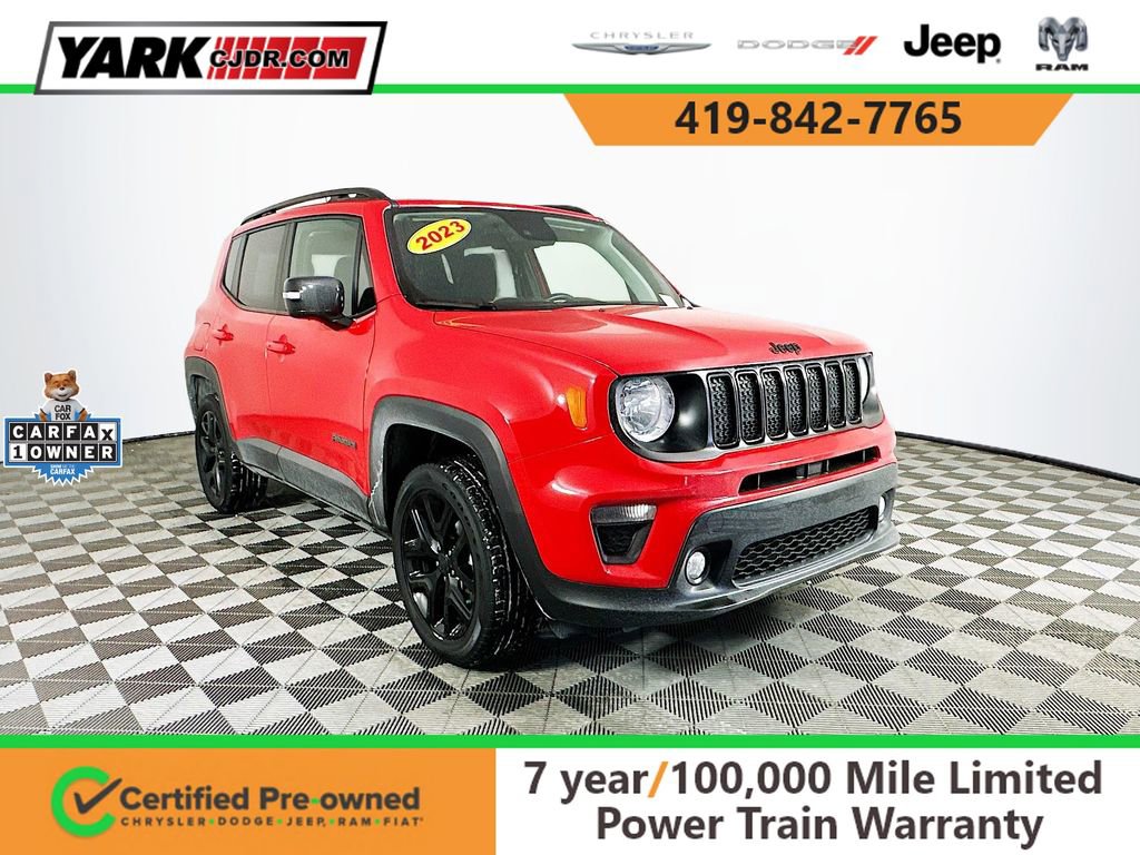 Certified 2023 Jeep Renegade Altitude