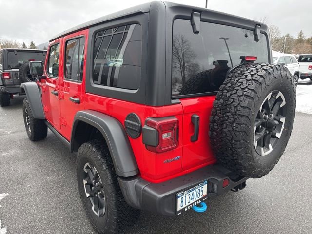 Certified 2025 Jeep Wrangler Unlimited Rubicon 4xe w/ Convenience Group AWD/4WD image 4