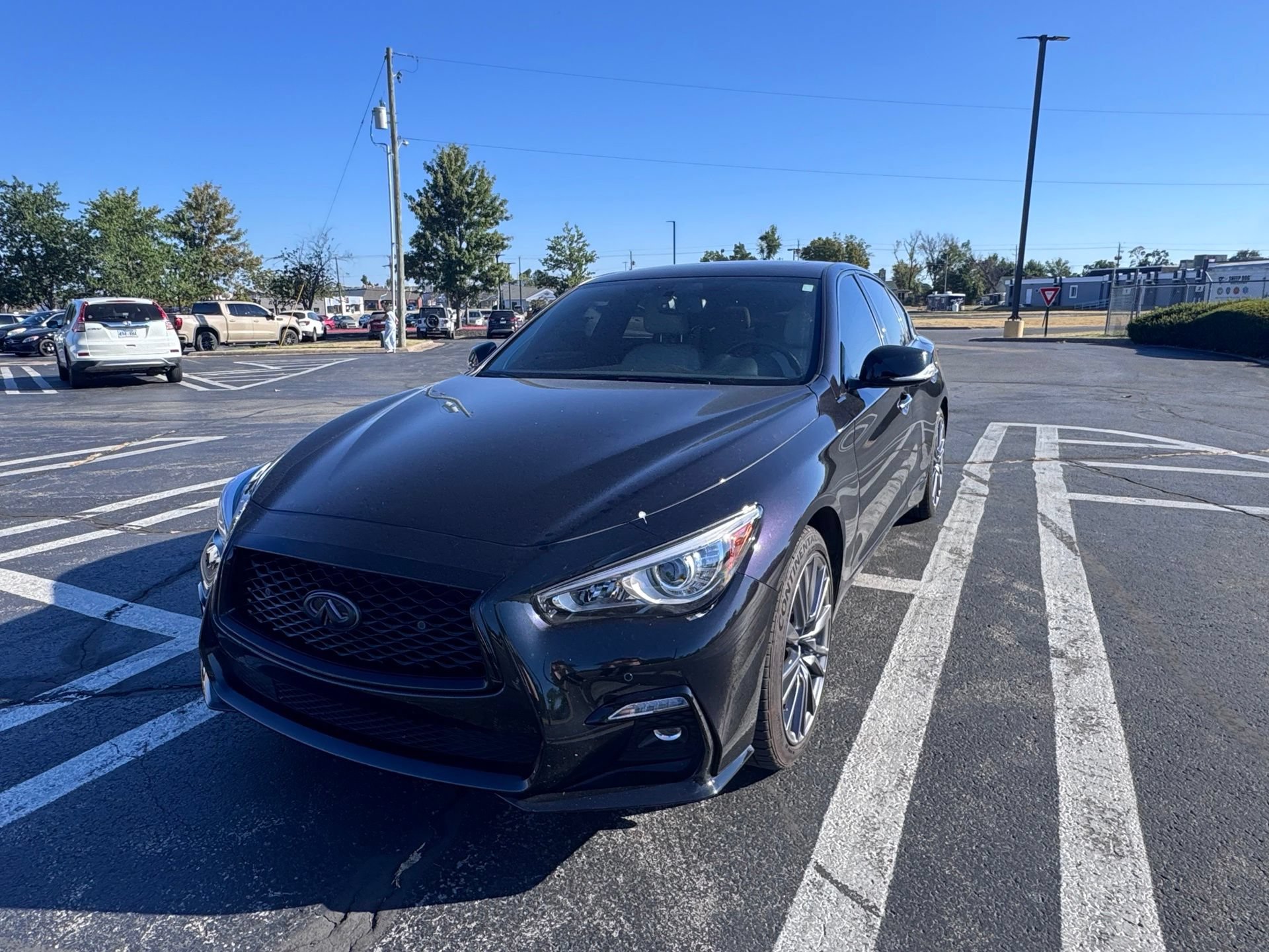 Certified 2023 INFINITI Q50 Red Sport 400 w/ Black Opal Edition