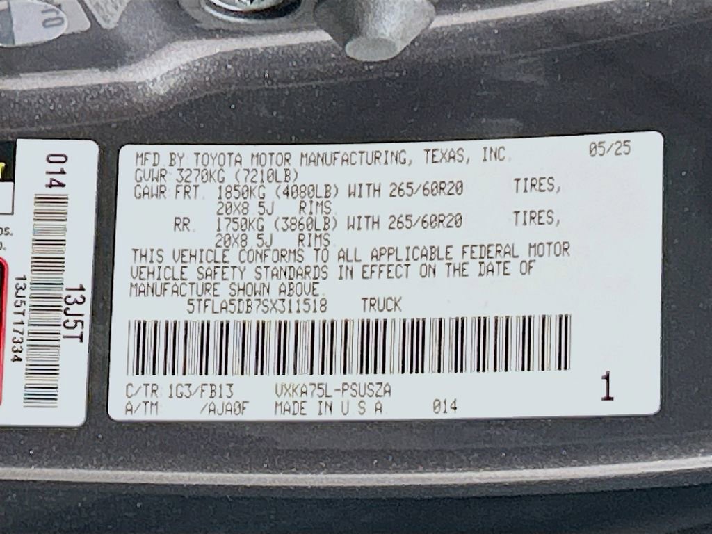 New 2025 Toyota Tundra SR5 image 28