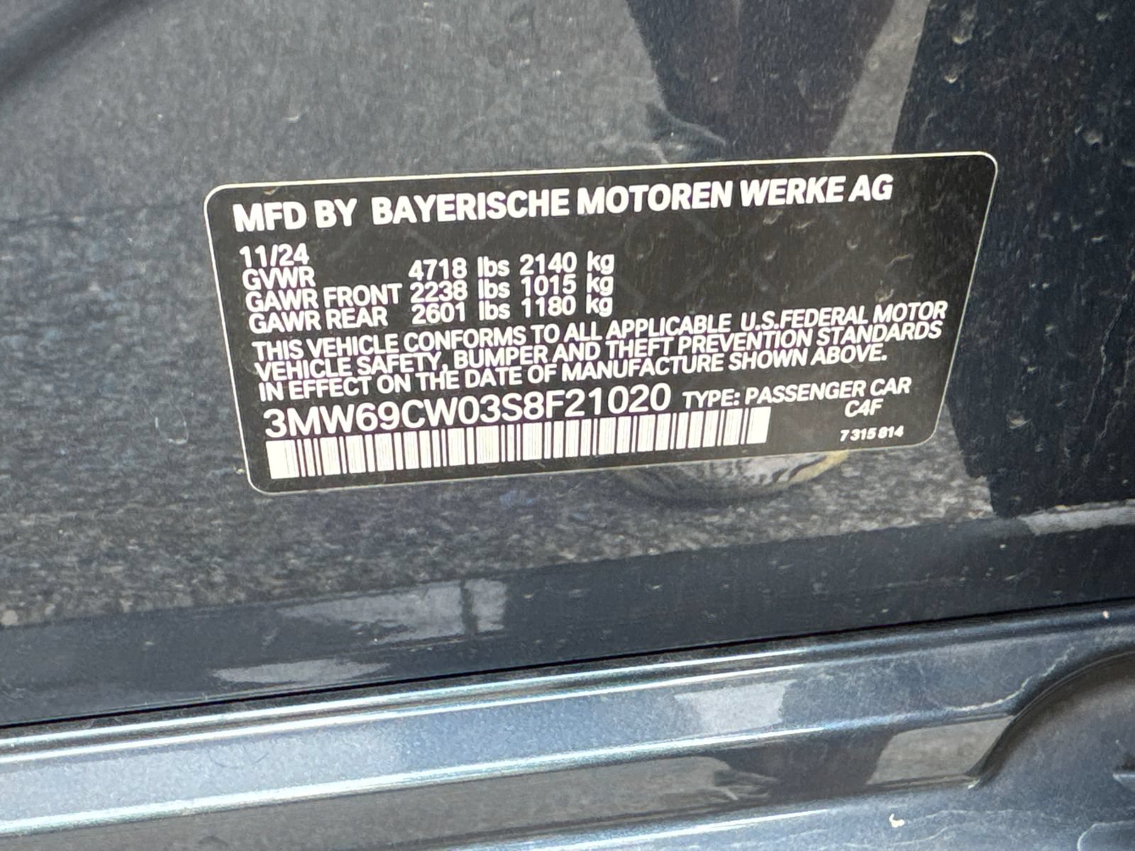 Used 2025 BMW 330i Sedan w/ M Sport Package RWD image 32