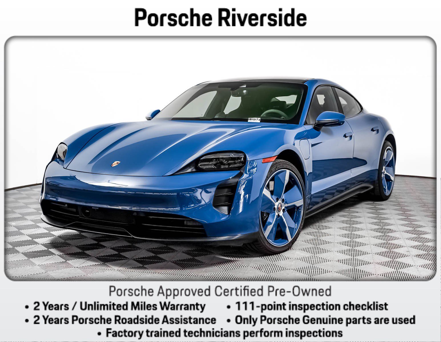 Certified 2023 Porsche Taycan GTS AWD/4WD image 1
