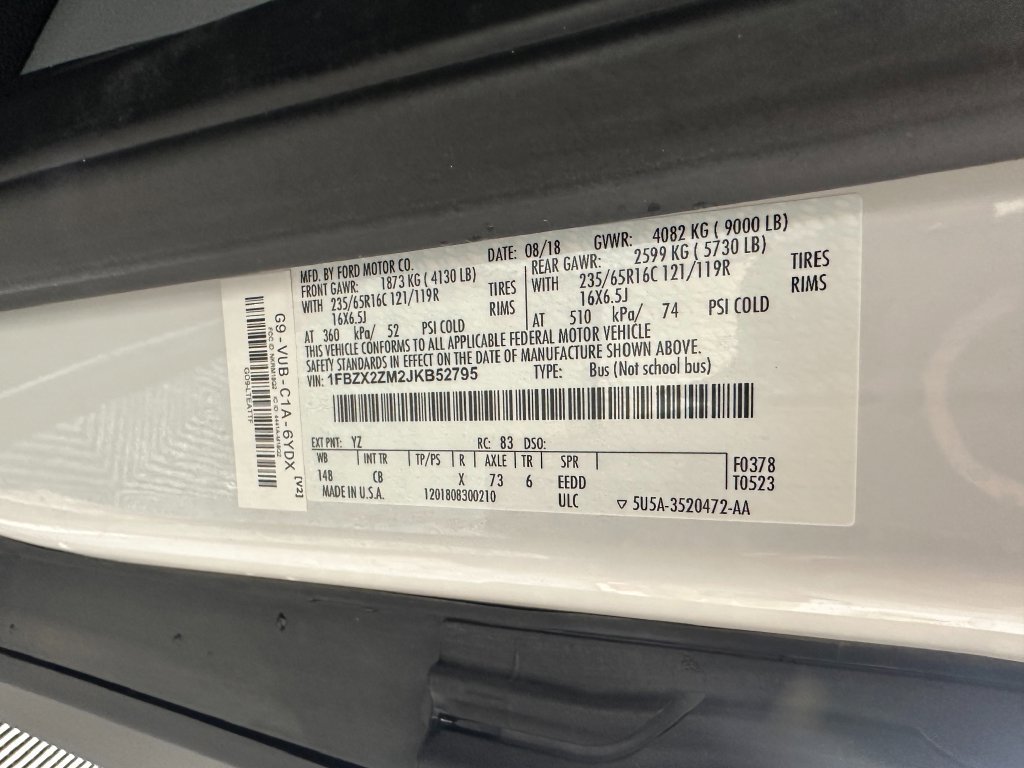 Used 2018 Ford Transit 350 XL RWD image 29