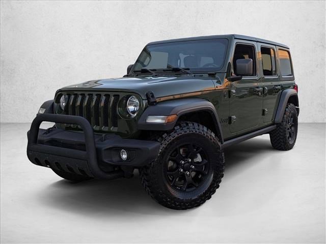 Used 2021 Jeep Wrangler Unlimited Sport image 1