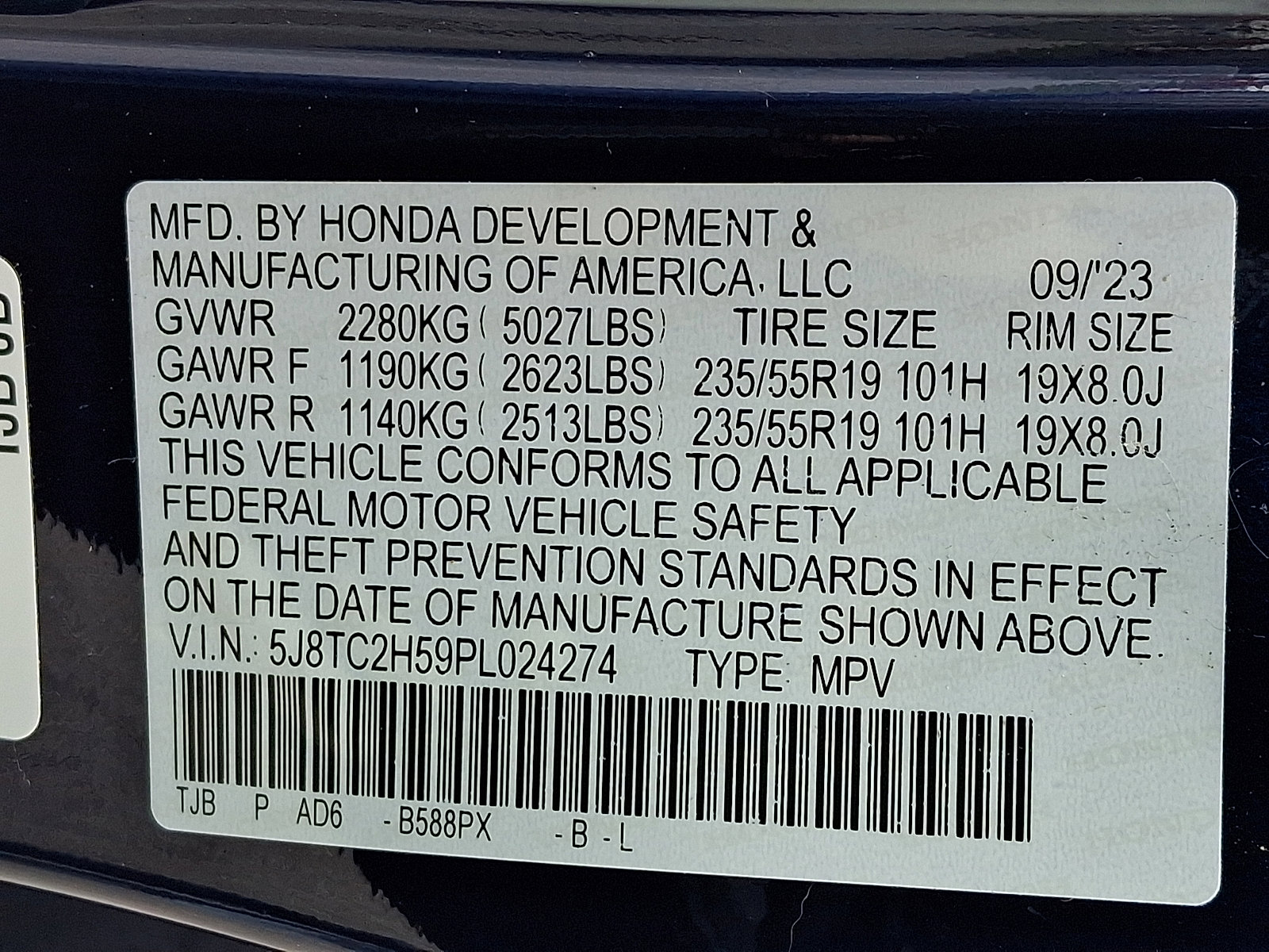 Certified 2023 Acura RDX AWD w/ Technology Package image 30