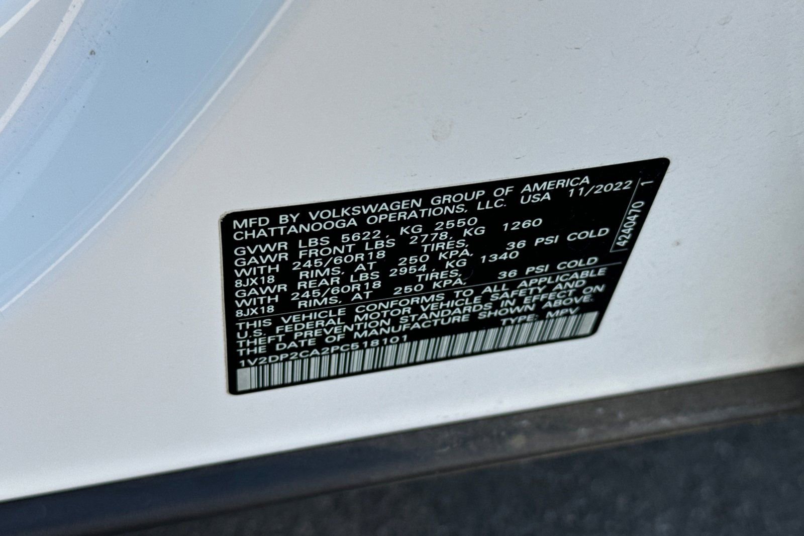 Used 2023 Volkswagen Atlas SE image 33