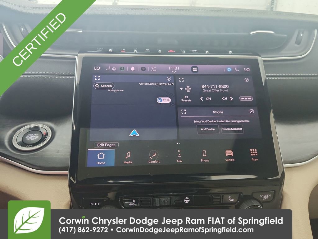 Certified 2023 Jeep Grand Cherokee L Limited w/ Black Appearance Package image 16