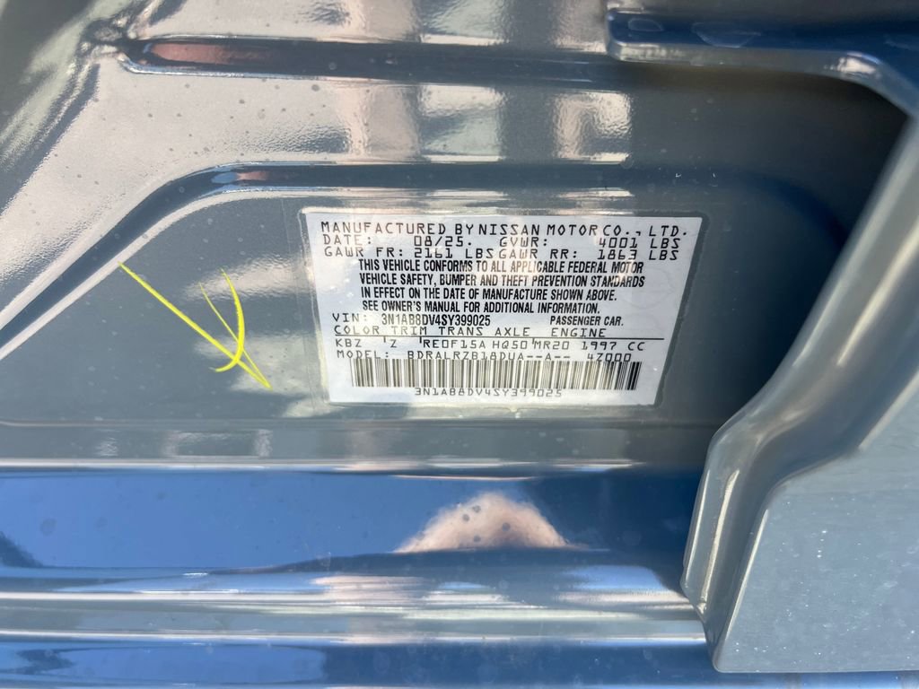 New 2025 Nissan Sentra SR w/ Trunk Package image 29