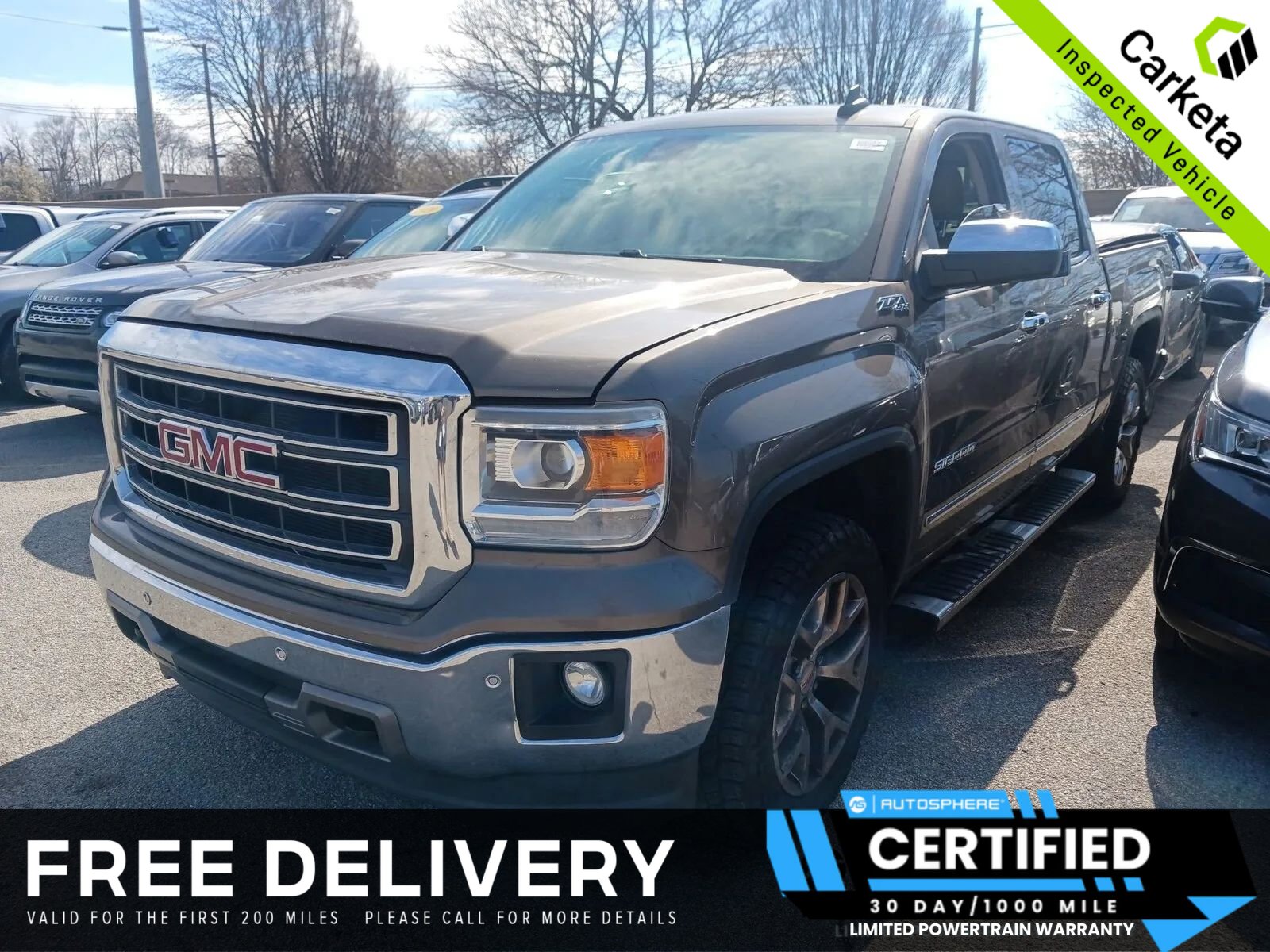 Used 2015 GMC Sierra 1500 SLT w/ SLT Crew Cab Value Package image 1