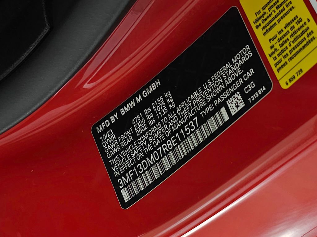 Used 2024 BMW M2 w/ Lighting Package RWD image 39