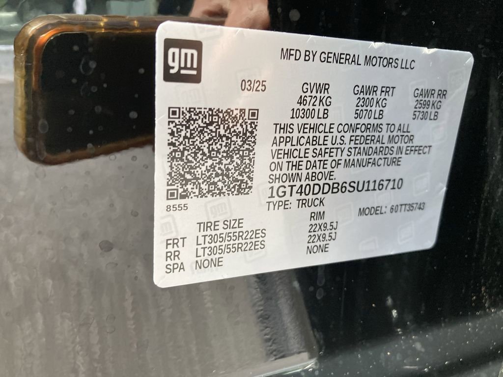 New 2025 GMC Hummer EV 3X w/ LPO, Dark Essentials Package image 46