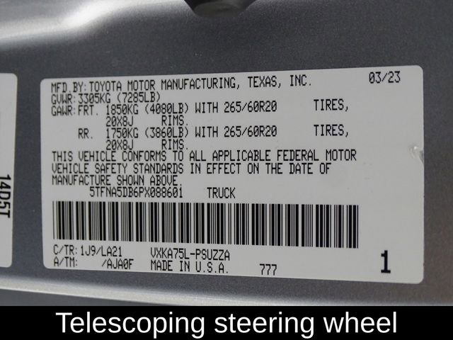 Used 2023 Toyota Tundra Platinum image 21