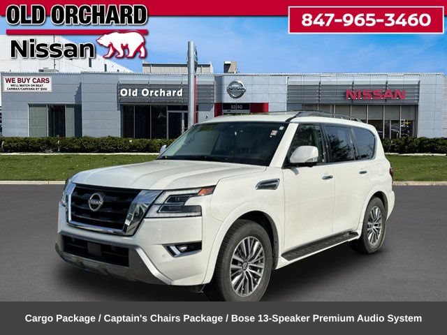 Used 2023 Nissan Armada SL w/ Captain's Chairs Package AWD/4WD image 1