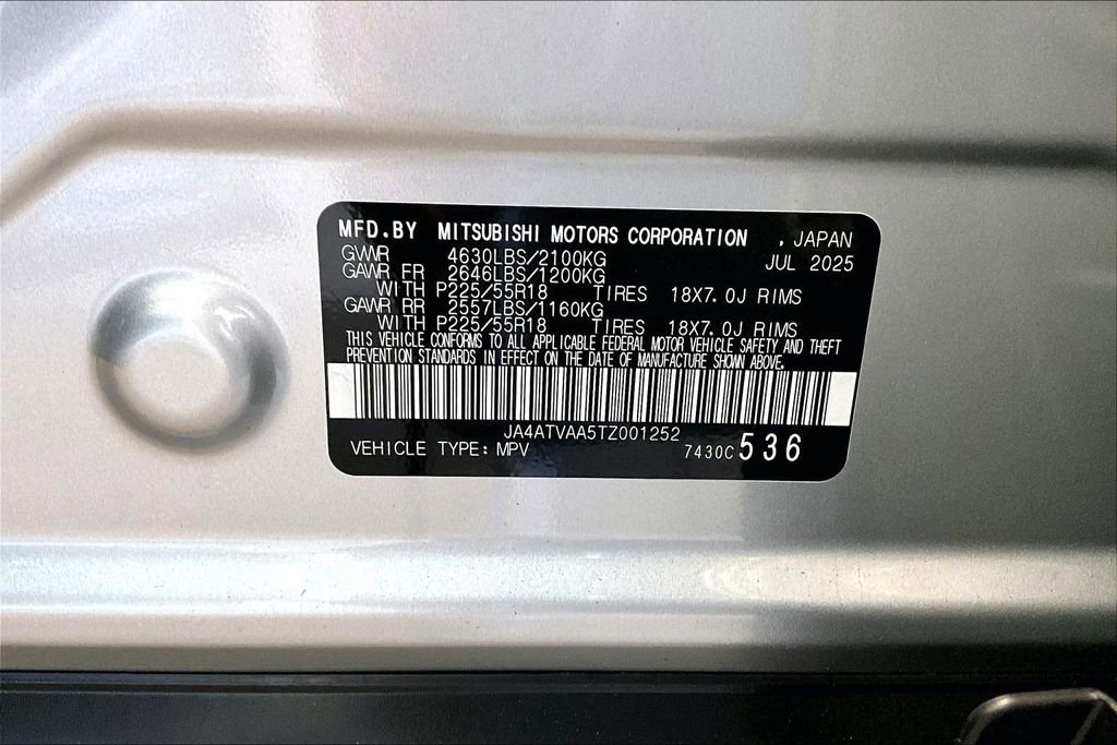 New 2026 Mitsubishi Eclipse Cross LE AWD/4WD image 13