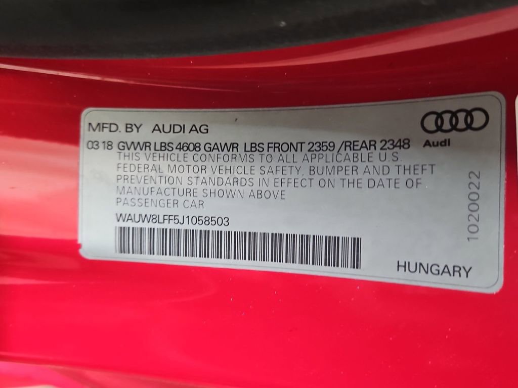 Used 2018 Audi A3 2.0T Prestige w/ Prestige Package AWD/4WD image 24