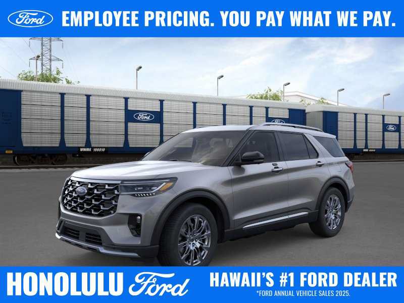 New 2026 Ford Explorer Platinum RWD image 1