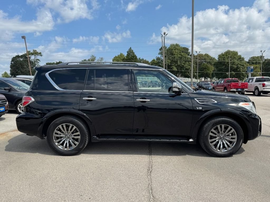 Used 2019 Nissan Armada Platinum w/ Captain's Chairs Package AWD/4WD image 2