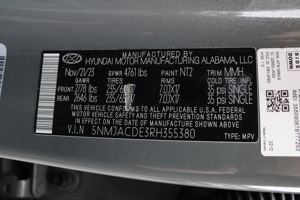Used 2024 Hyundai Tucson SE AWD/4WD image 40