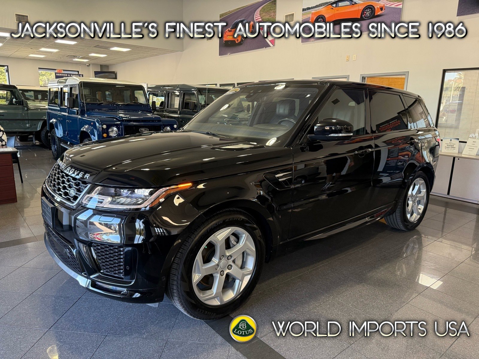 Used 2020 Land Rover Range Rover Sport HSE image 1