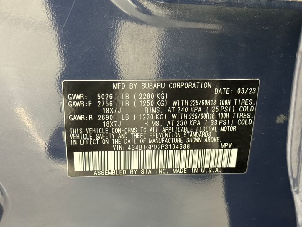 Certified 2023 Subaru Outback Touring XT image 29