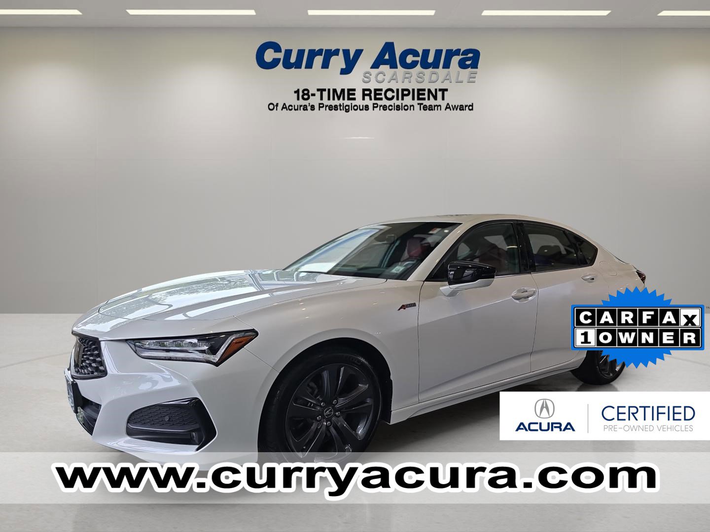 Certified 2023 Acura TLX SH-AWD w/ A-SPEC Pkg image 1