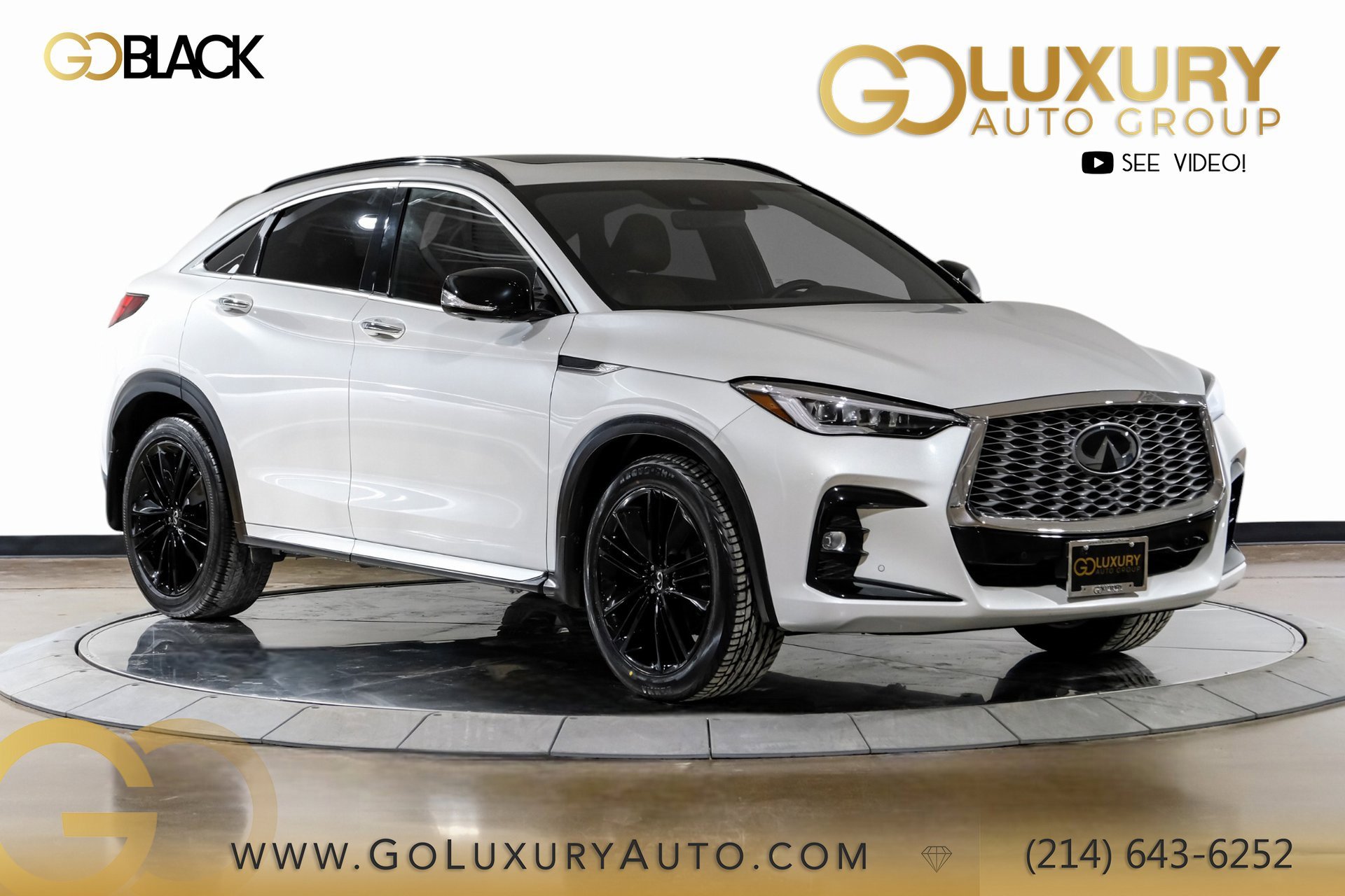 Used 2024 INFINITI QX55 Sensory w/ Lighting Package