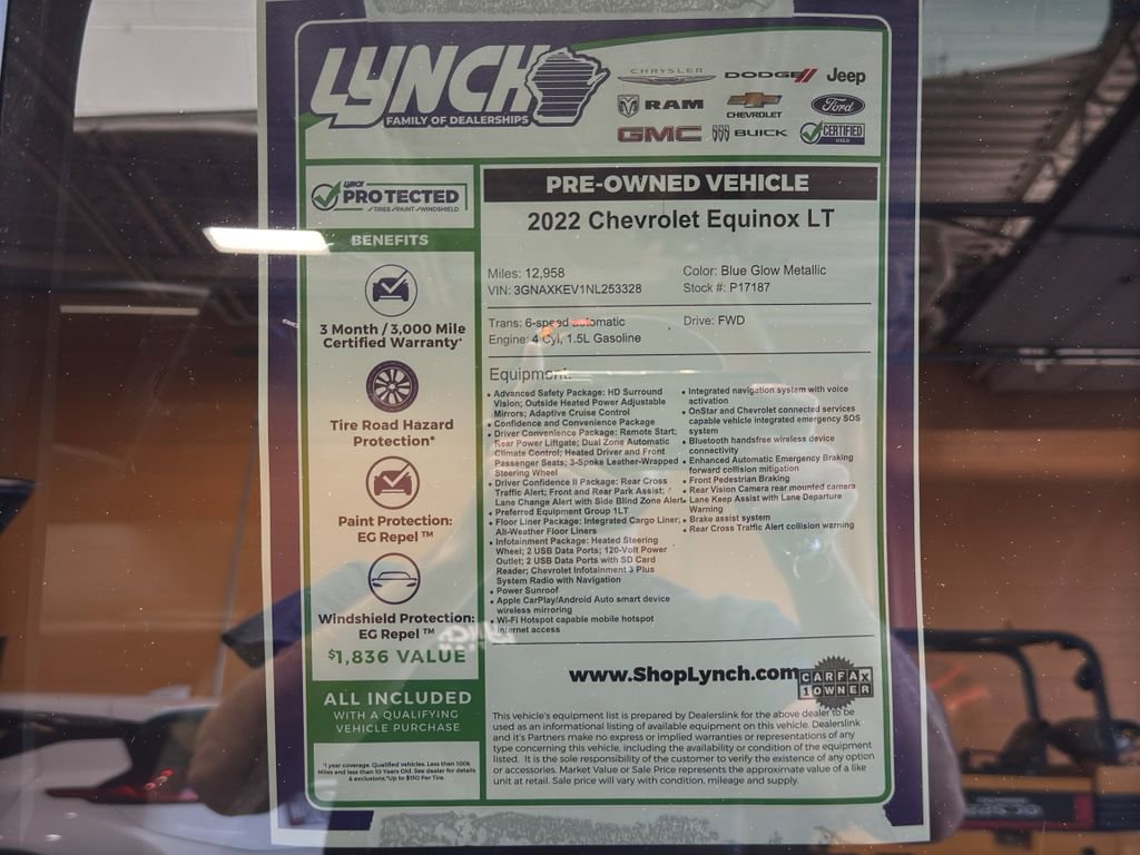 Used 2022 Chevrolet Equinox LT image 40