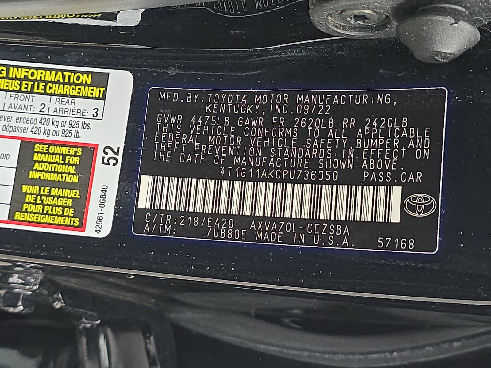 Used 2023 Toyota Camry SE image 43